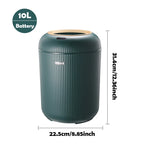 Automatic Trash Can with Lid,  Small Plastic Smart Trash Can, Motion Sensor Trash Can for Bedroom, Bathroom, Kitchen, Office