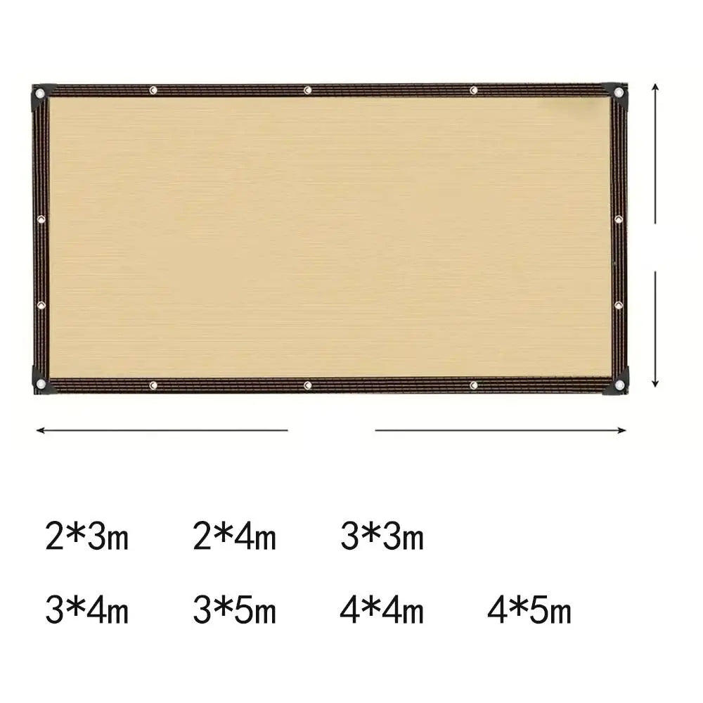 UV Protection Sunshade Net High Quality Sunscreen Fabric Plant Shed Sun Cover Garden Mesh Plant Shed Sail