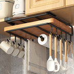Kitchen Punch-free Storage Rack Double-layer Chopping Board Rack